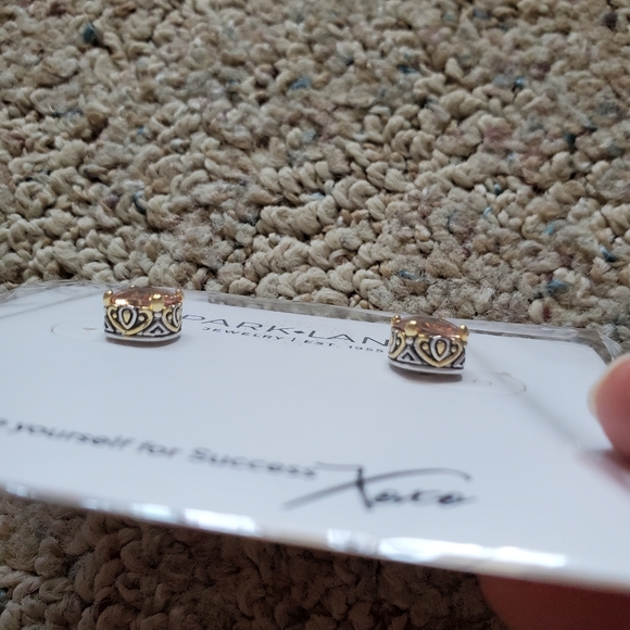 Park Lane Coral Reef Impression Stud Earrings - Picture 3 of 5